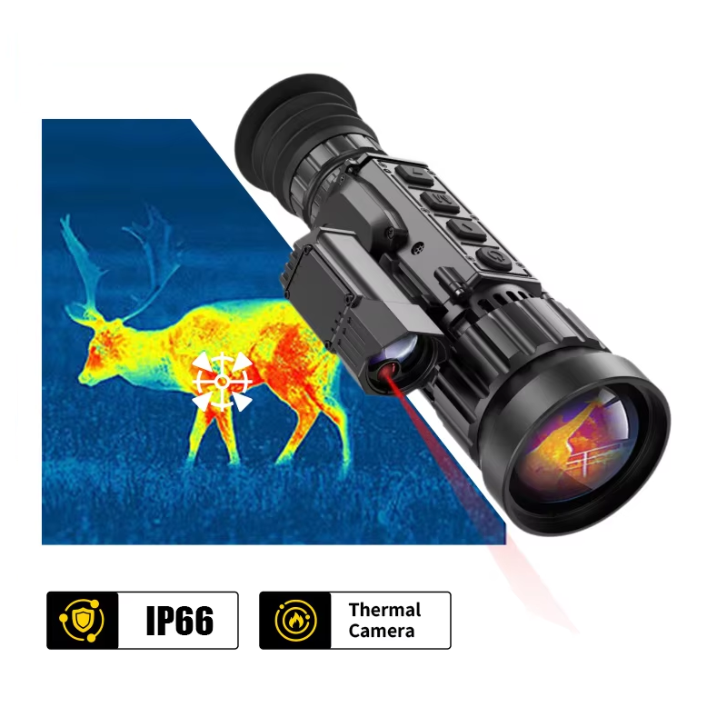 Thermal Scope Night Vision Monocular - Teropong Pencitraan Termal 384x288 35mm Monokuler