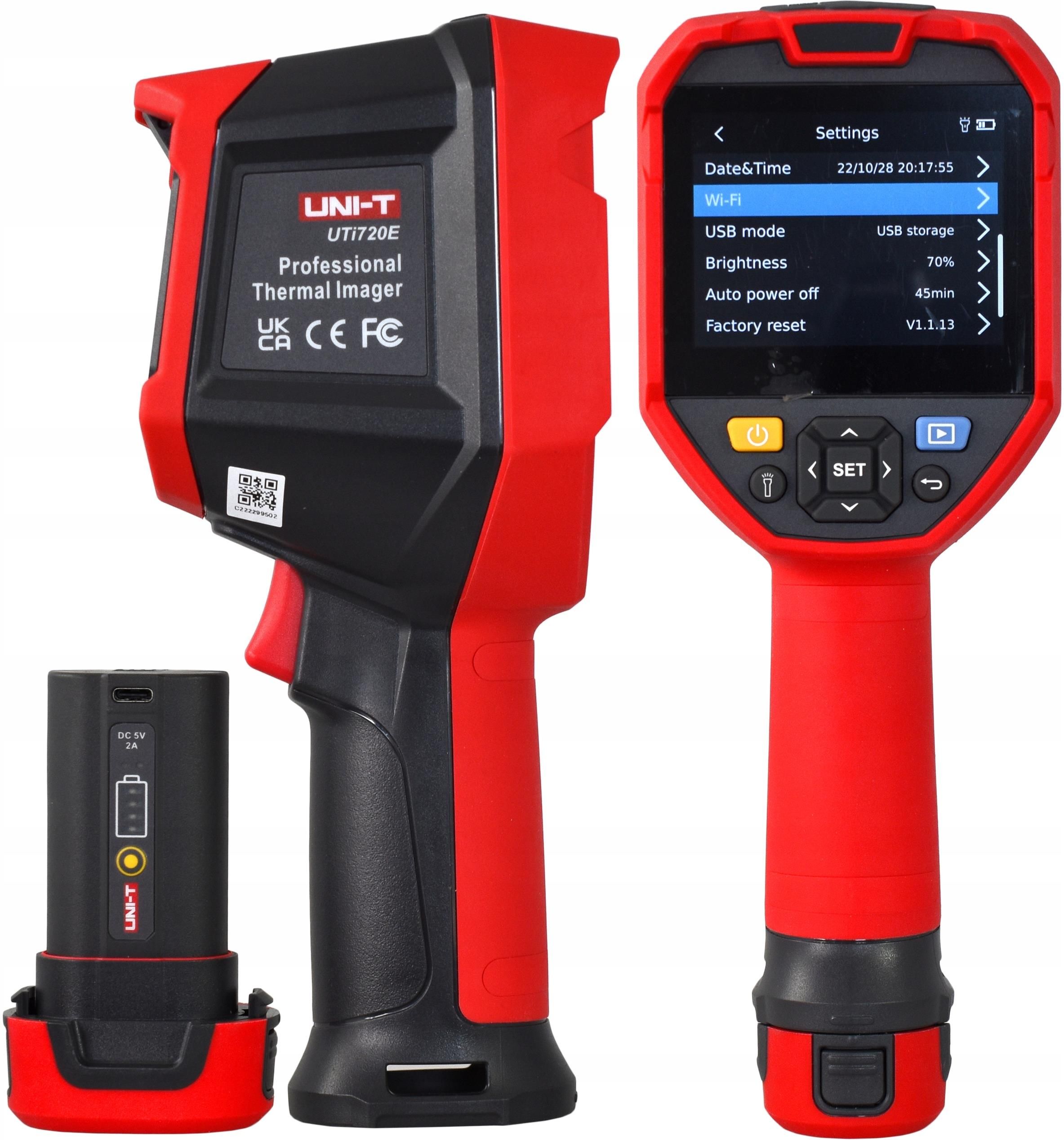 Kamera Termal WiFi UNI-T UTi72 - Thermal Imaging Camera 256X192 ulasan dan harga