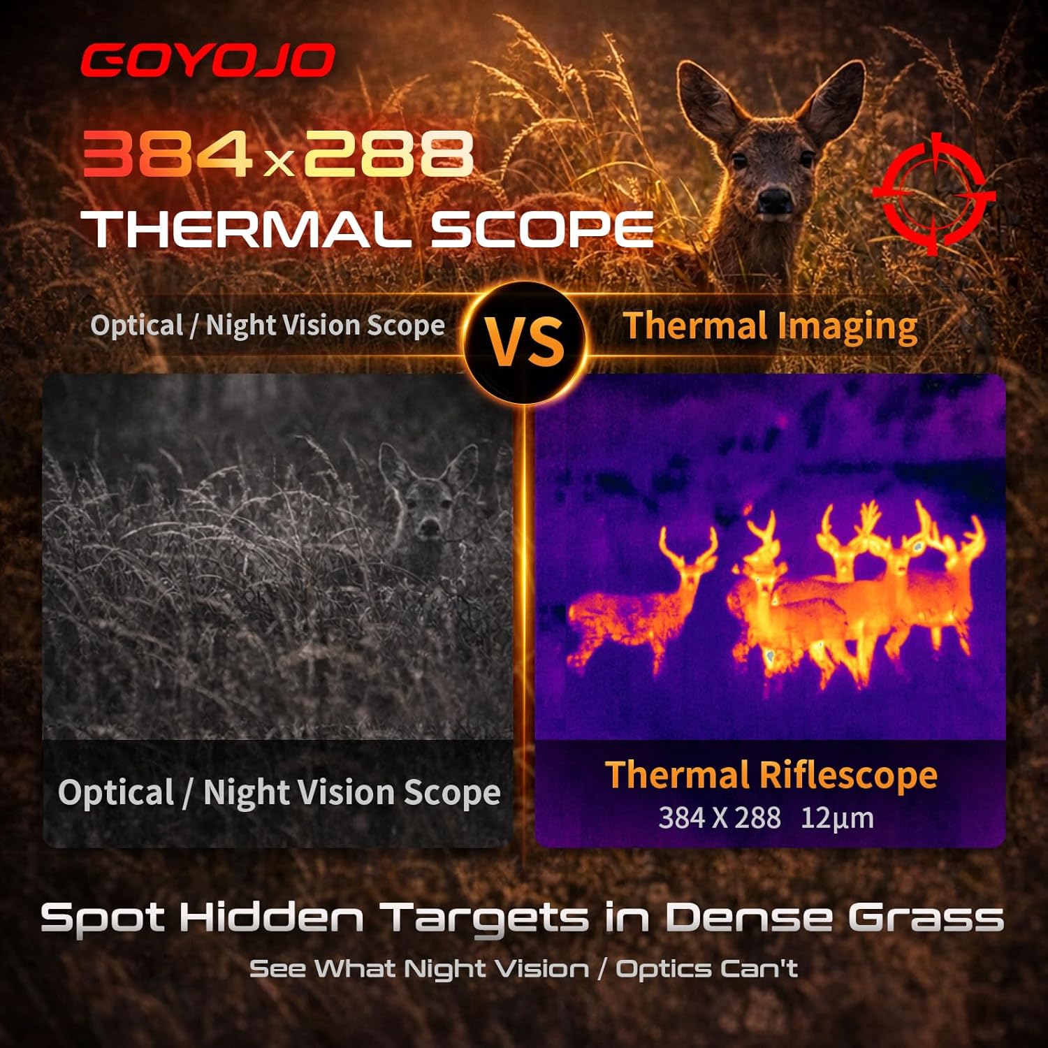 GOYOJO Teropong Termal 384x288 - Hunting Thermal Imaging Scope ulasan dan harga