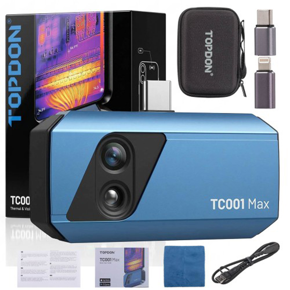 Kamera Pencitraan Termal Lensa - Topdon Tc001 Thermal Camera ulasan dan harga